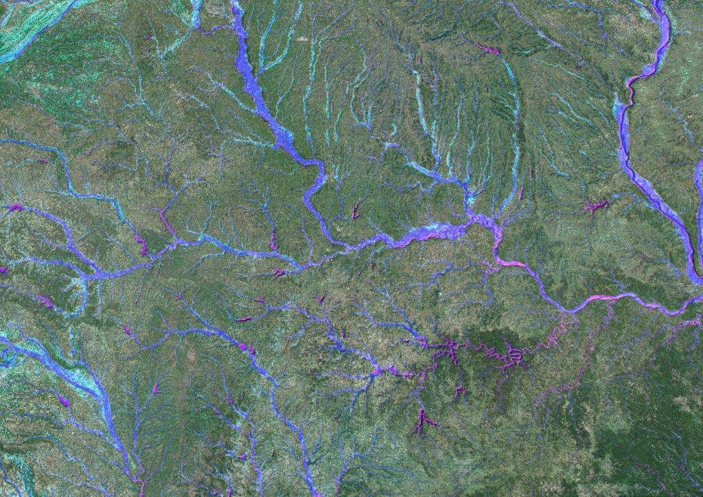 US flood map