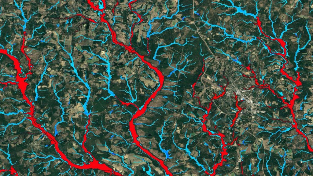 Fathom v FEMA map