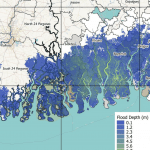 Flooding in cyclone amphan
